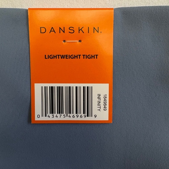 Danskin Women's Lightweight Tights Leggings, Pockets, Blue, XXL NWT - Picture 6 of 16